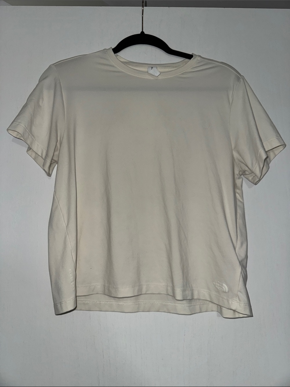 The North Face Short Sleeve Crew Tee in Off-White